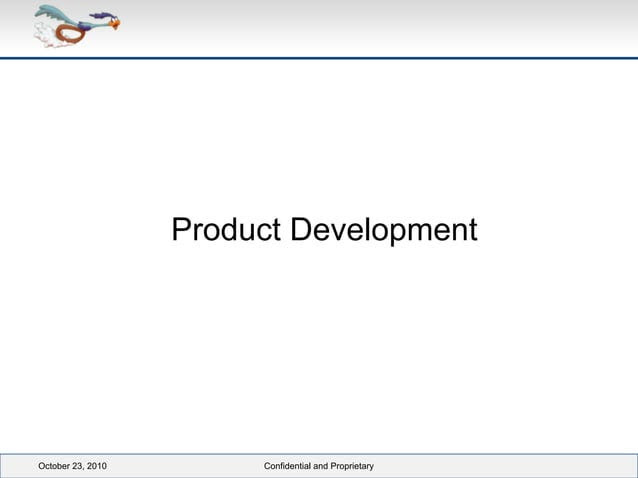 Product development